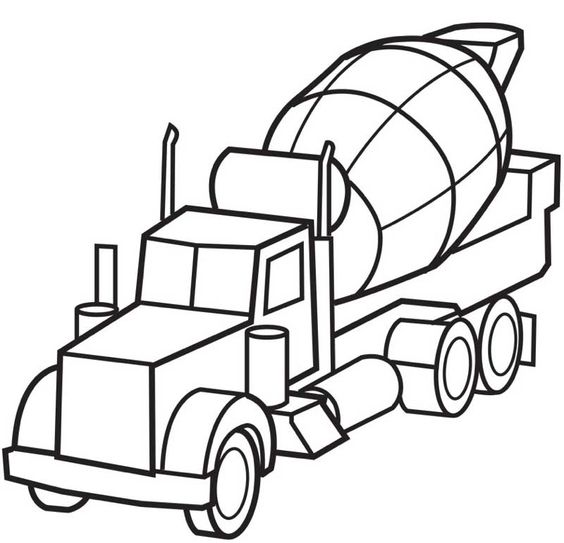 pickup truck coloring pages for print out. truck coloring pages ...