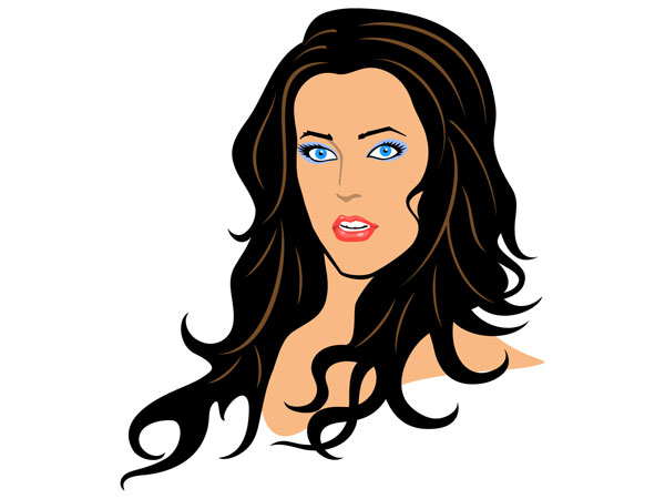 Clip Art Beautiful Woman Clipart