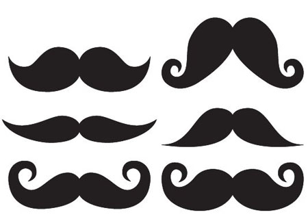 Best Photos of Cut Out Printable Mustache Template - Mustache ...