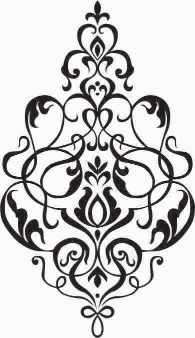 Damask Stencil | Stenciling ...