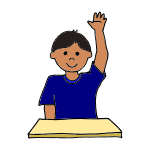 Raise Hand Clipart