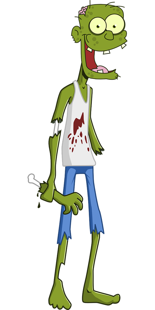 Zombie clipart public domain