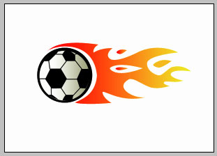 SOCCER BALL ON FIRE - ClipArt Best