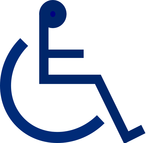 Wheelchair Sign Clip Art - vector clip art online ...