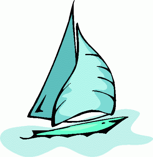 Simple Sailboat Clipart