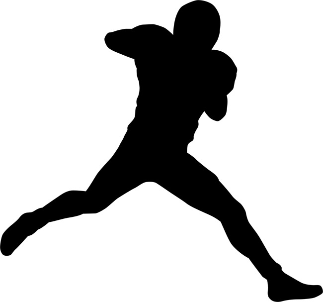 Silhouette Football | Free Download Clip Art | Free Clip Art | on ...