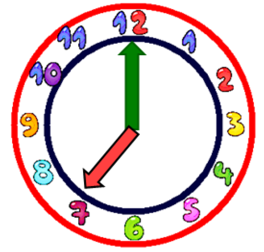 Time Clock Clip Art - Cliparts and Others Art Inspiration