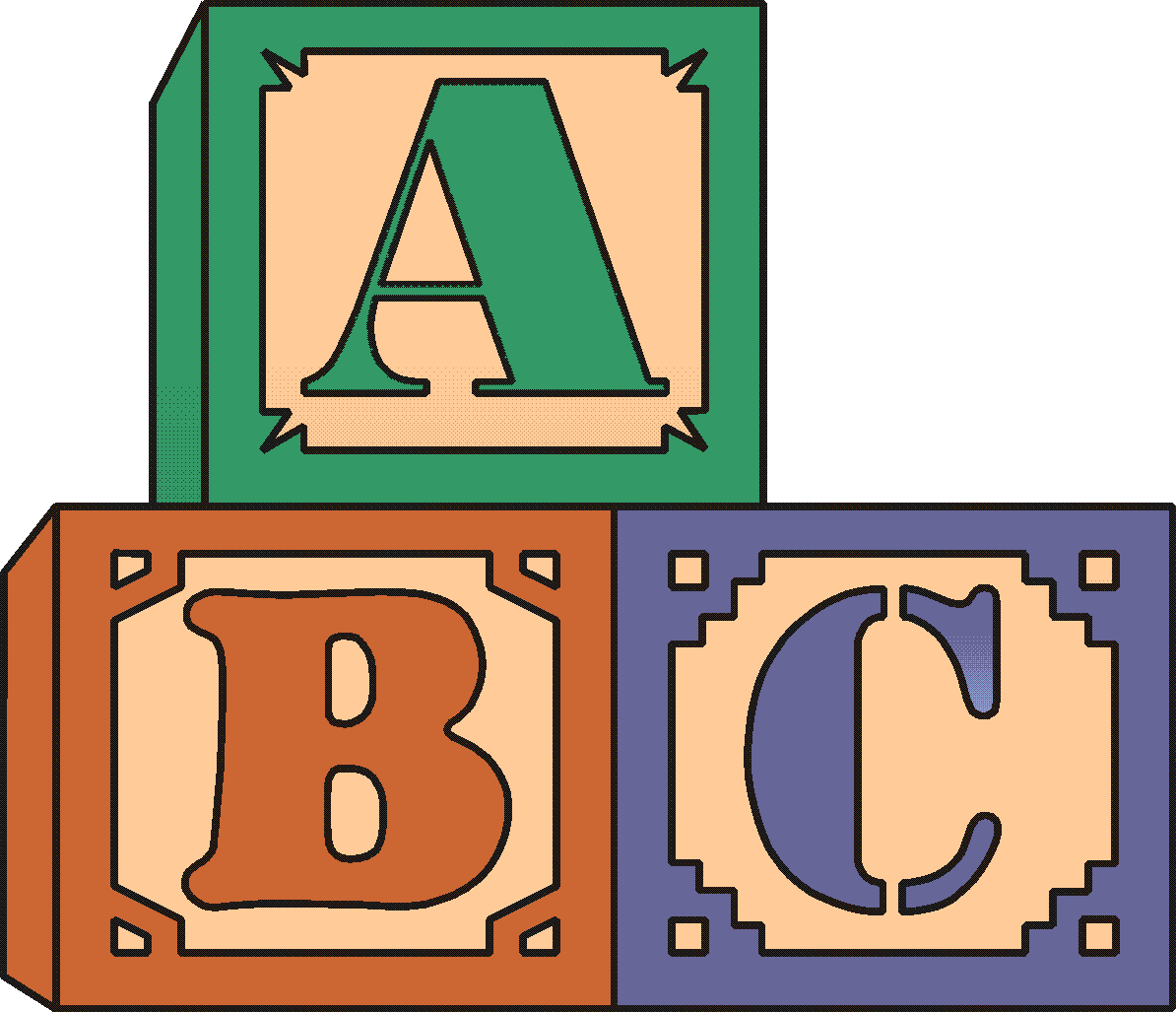 Building blocks clipart images