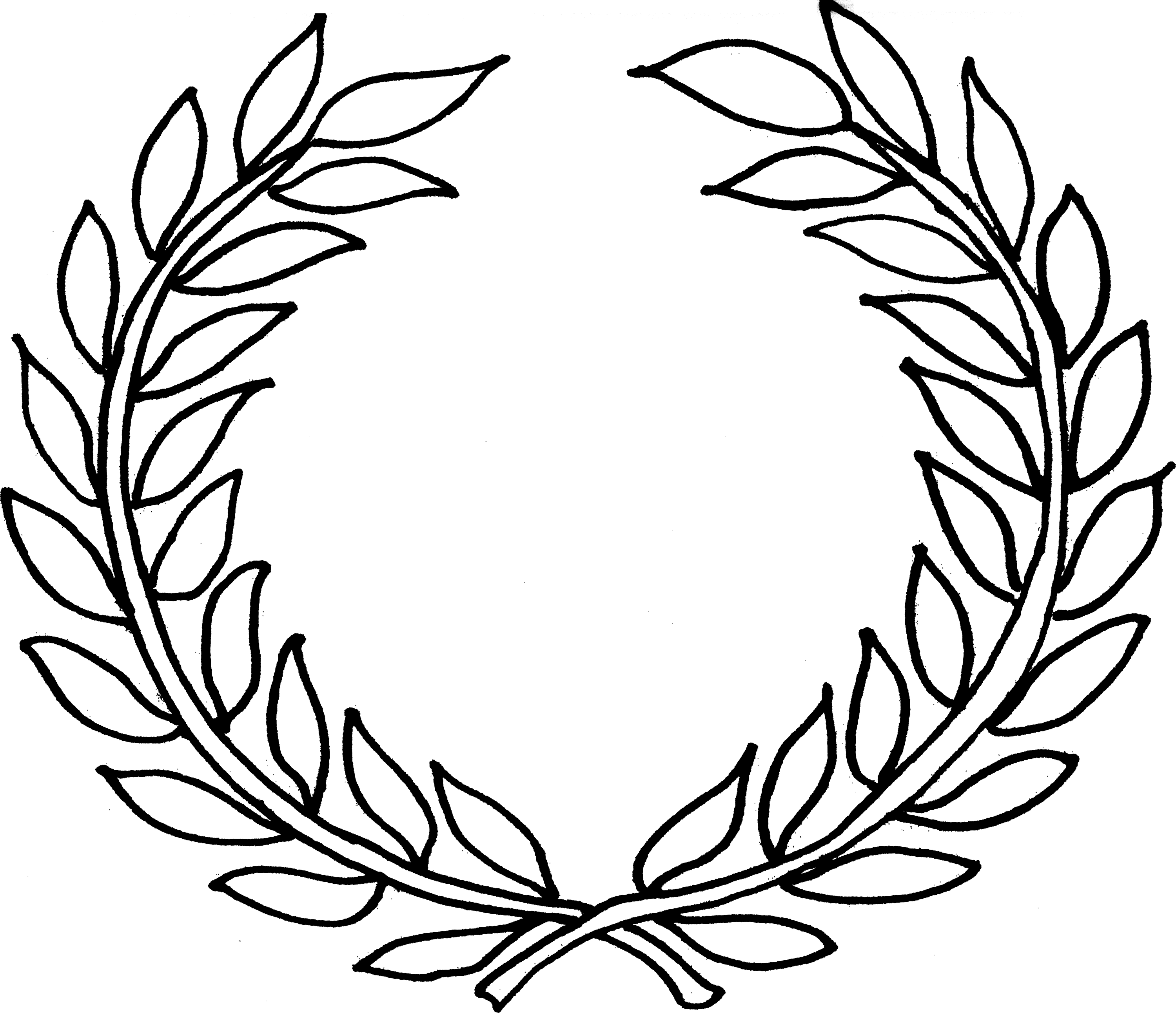 Clipart laurel wreath