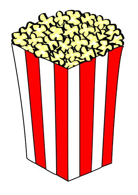 Popcorn Box Clipart Best