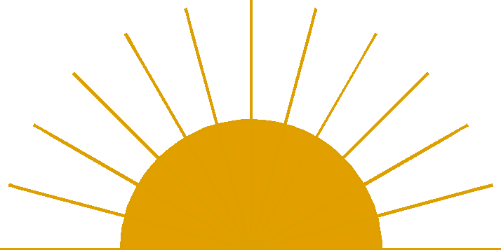 Sun clipart logo