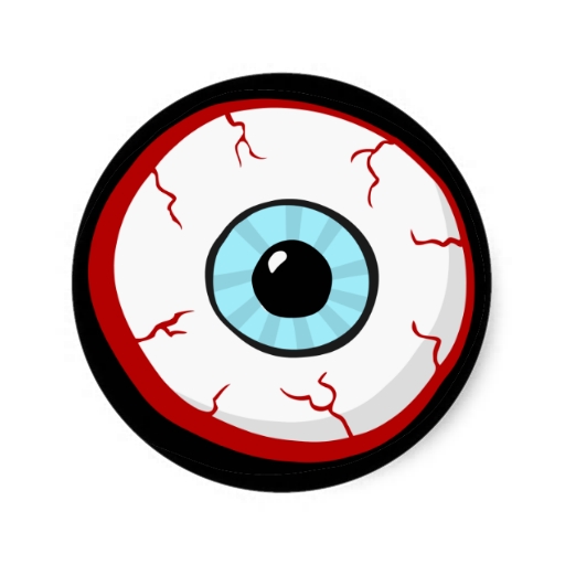 Cartoon Bloodshot Eyes Clipart Best