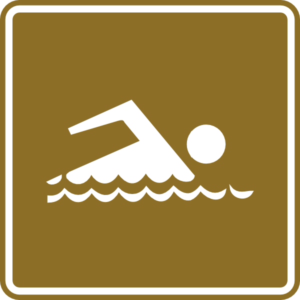 Swimming Symbol Clip Art - vector clip art online ...