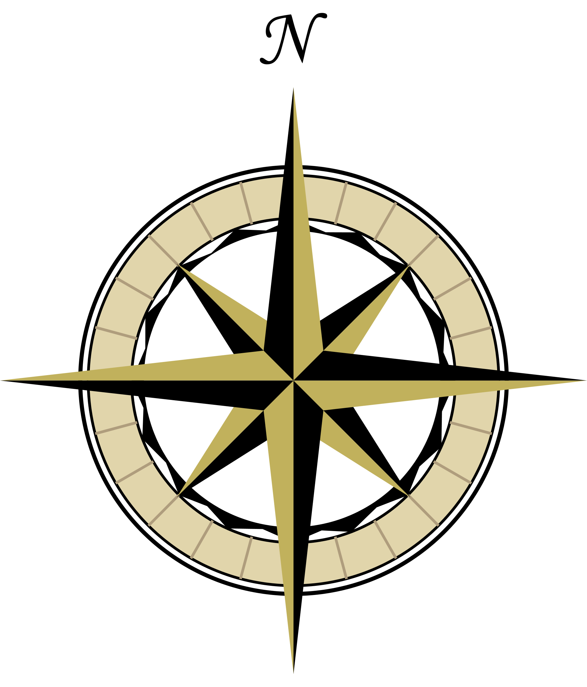 Clipart compass rose clipart - dbclipart.com