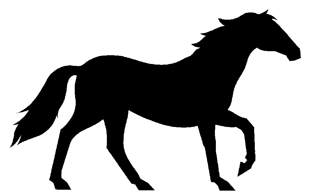 Horse running clipart gif