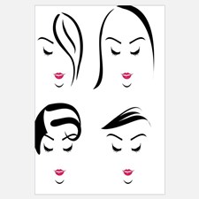 Hair Salon Wall Art | Hair Salon Wall Decor