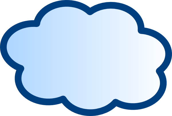 Internet Cloud Symbol Clipart