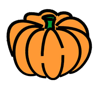 Free small pumpkin clipart