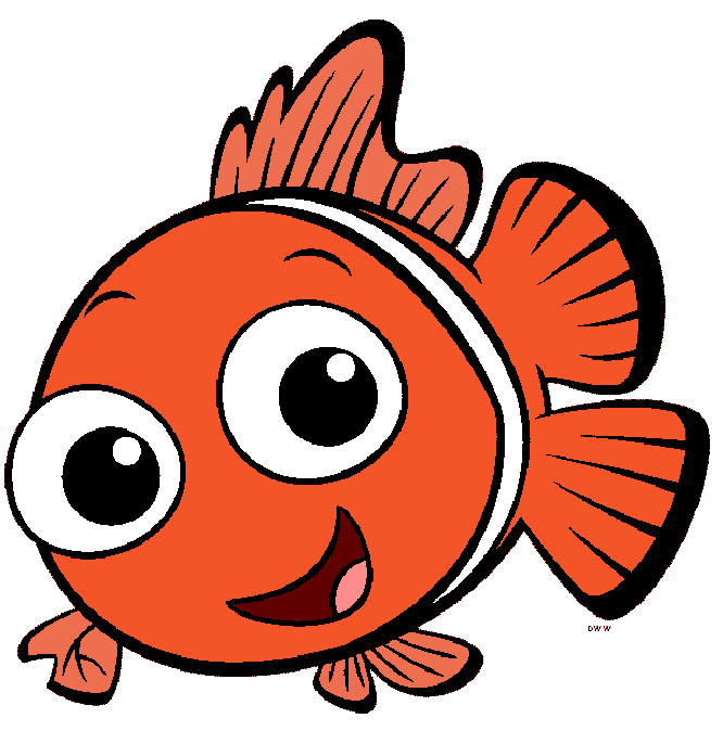 Cute Fish Clipart - Tumundografico