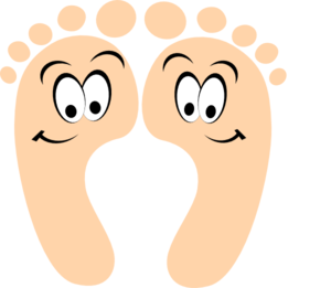 Foot happy feet clip art at vector clip art image #28022