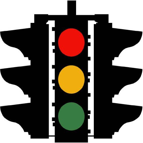 Decals, Traffic light and Lights
