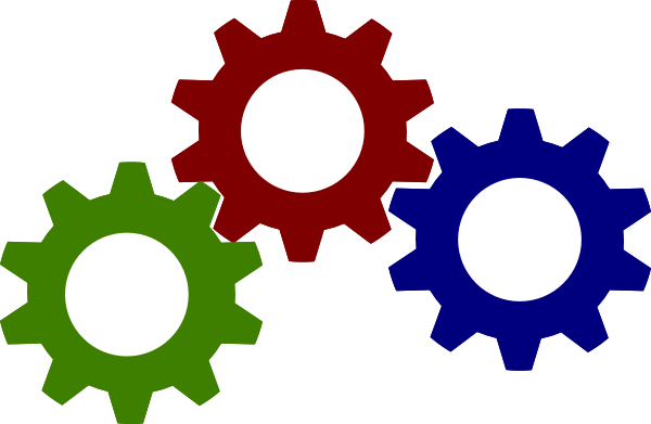 Robot Gears Clipart