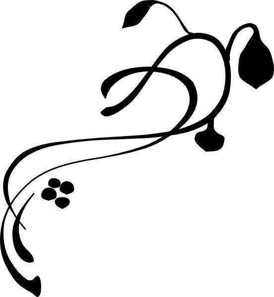 Vine Clipart Black And White - Free Clipart Images