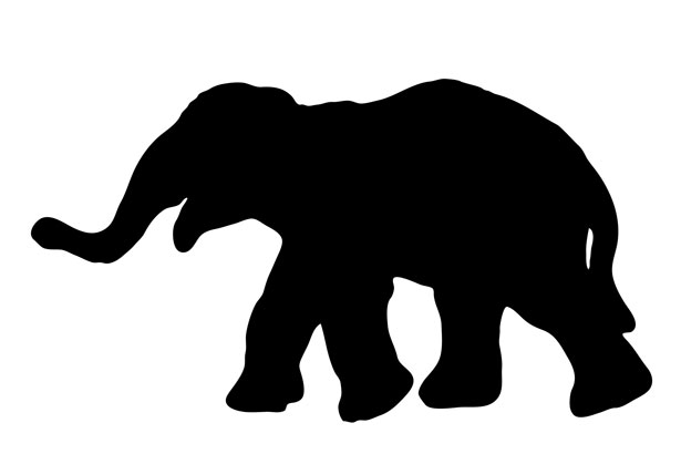 Elephant Baby Wallpaper Silhouette Tattoo