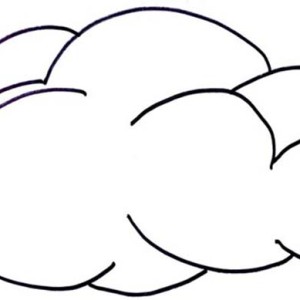Picture of Clouds Coloring Page | Kids Play Color