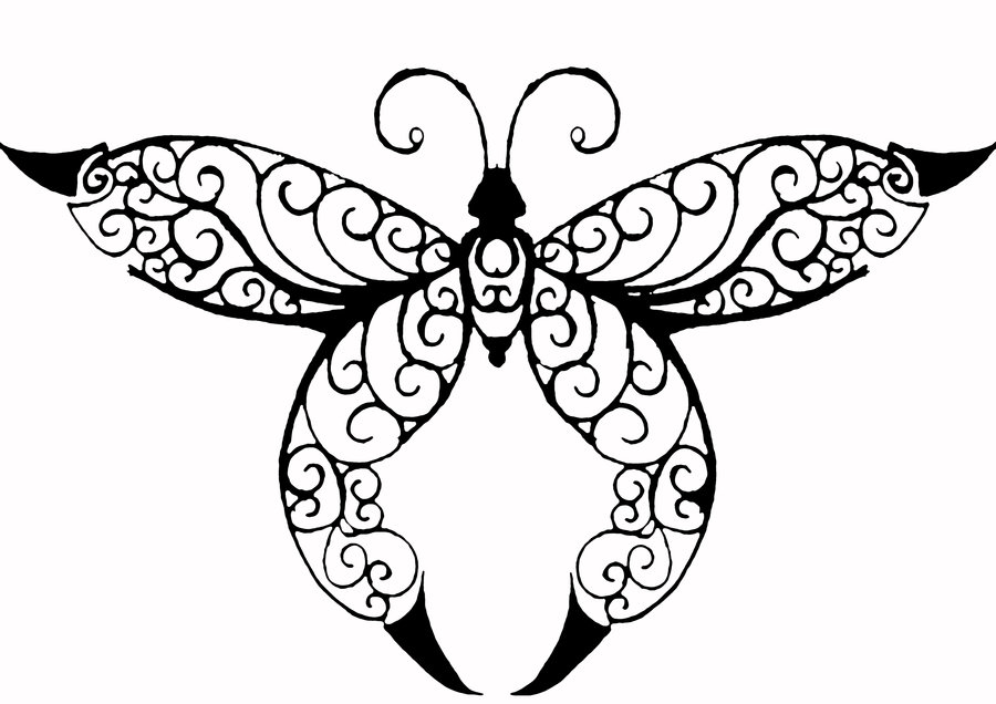 Tribal Butterfly