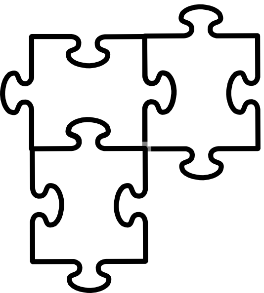 Puzzle Piece Coloring Page - ClipArt Best