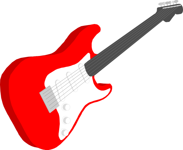 Guitar clip art - vector clip art online, royalty free & public domain