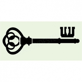 Skeleton Key Stencil - ClipArt Best