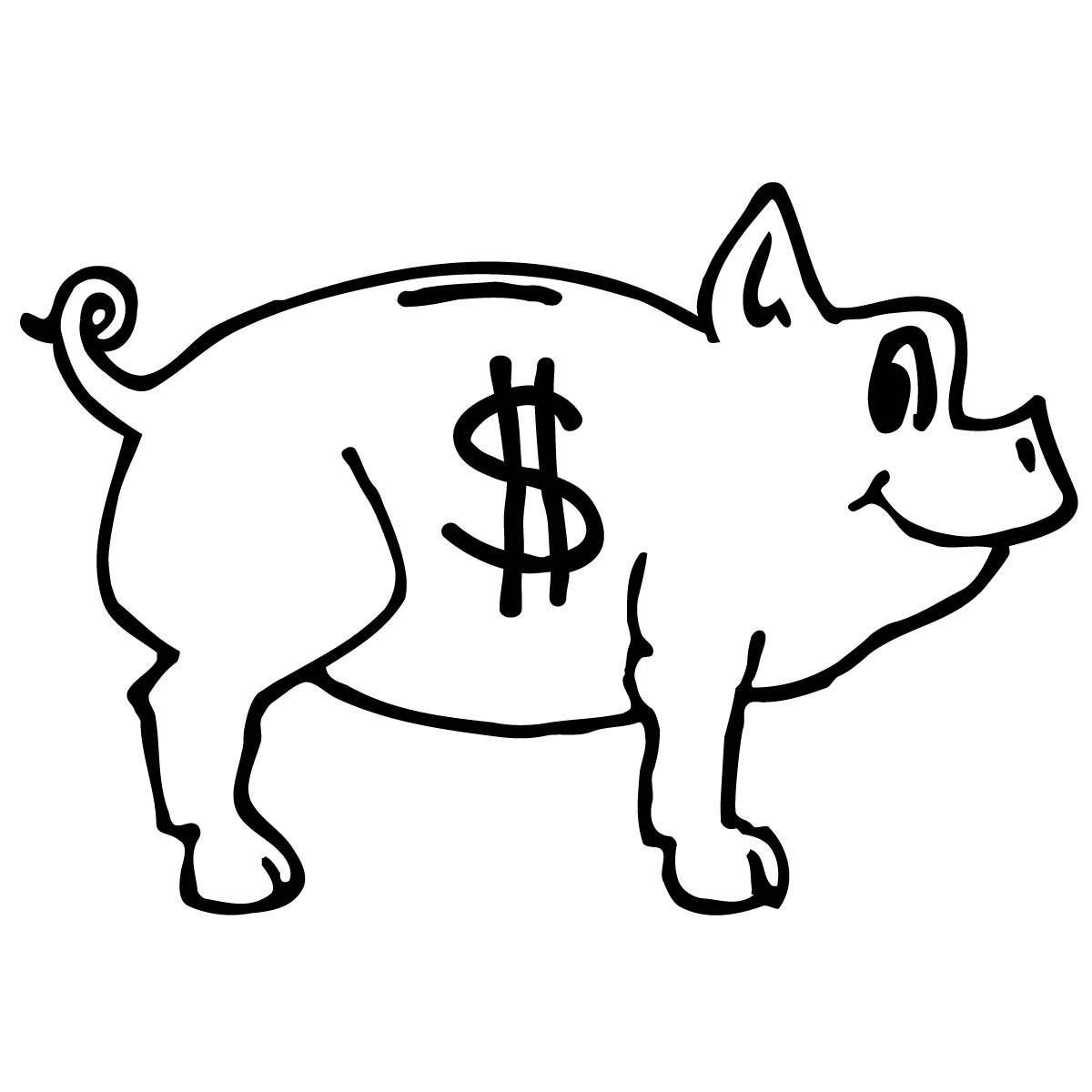 Coloring pages of a pig - Coloring Pages & Pictures - IMAGIXS