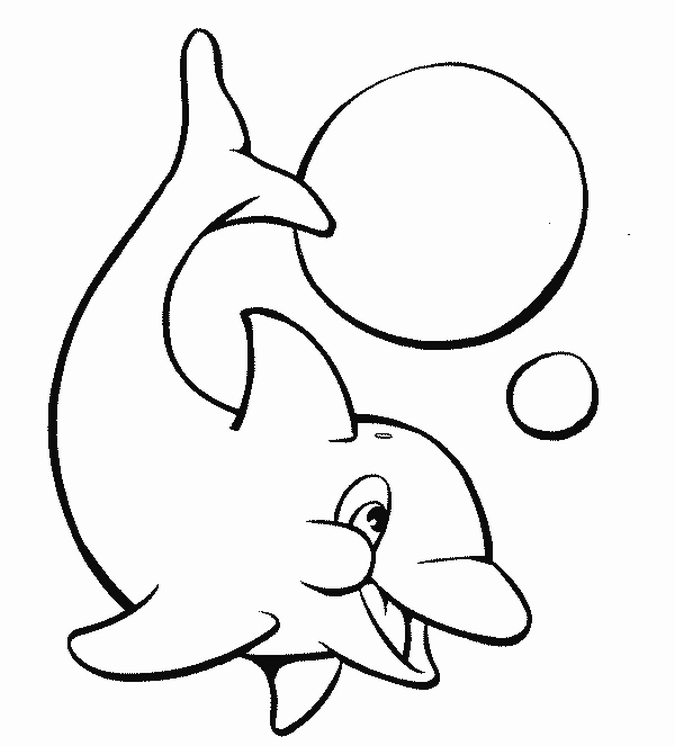 Dolphin Coloring Pages | Coloring Pages To Print