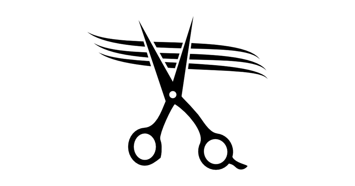 Scissors cutting hair - Free Tools and utensils icons