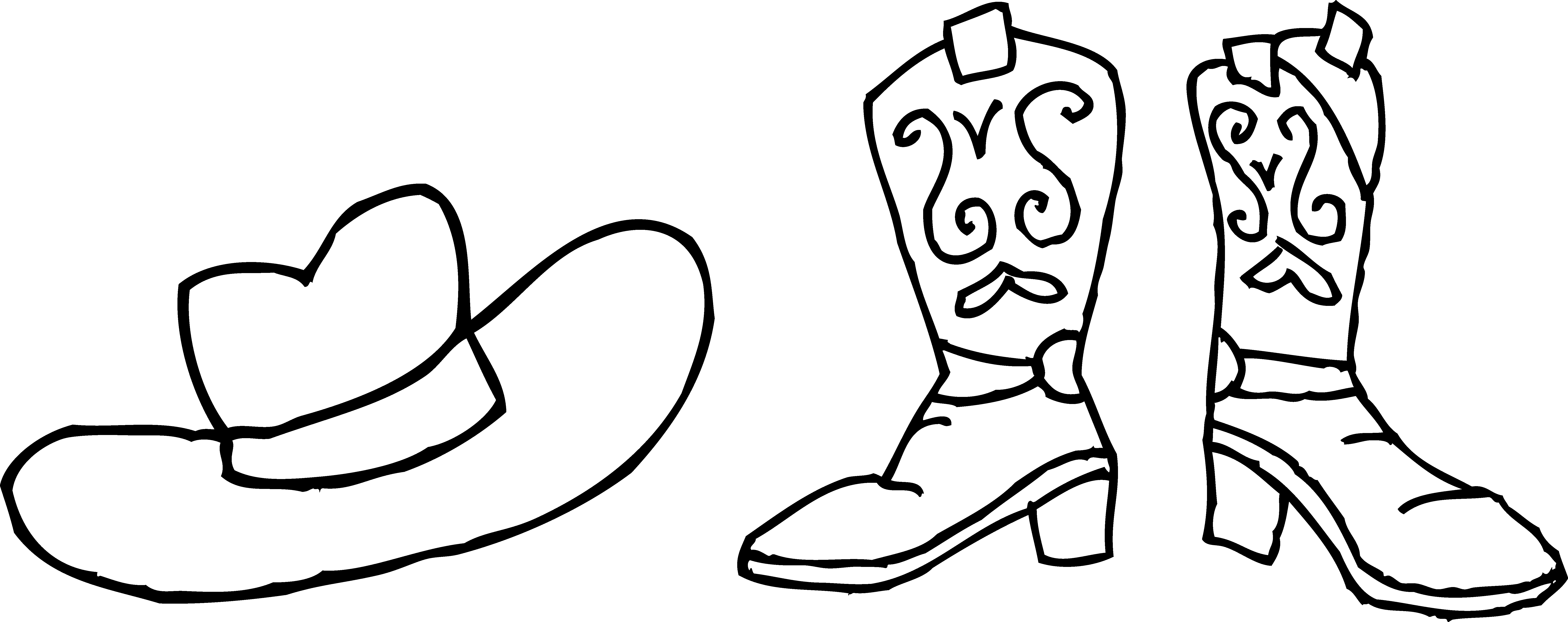 Boots Clipart Black And White - ClipArt Best