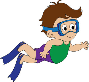 Swimming Clipart Image: - Free Clipart Images