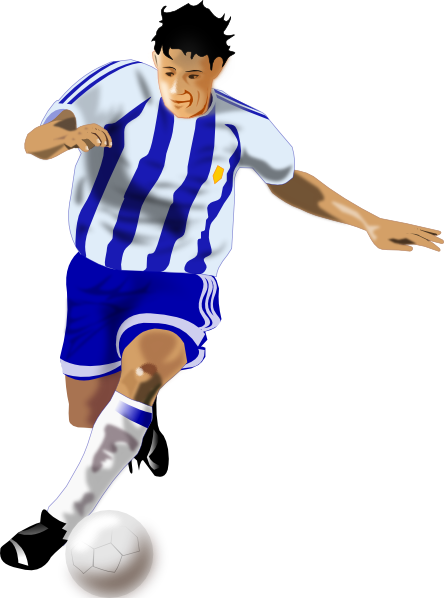 Soccer Player Clipart - Free Clipart Images