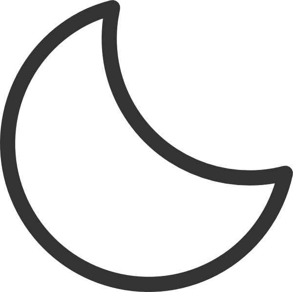 Full Moon Clipart Black And White - Free Clipart ...