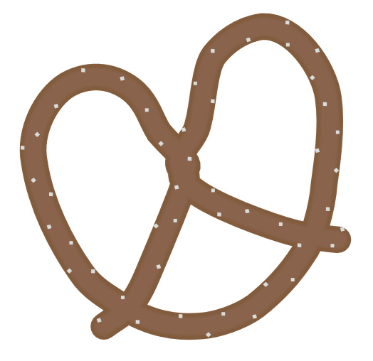 pretzel clipart