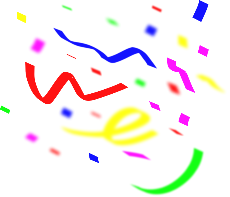 Confetti clipart png - ClipartFox