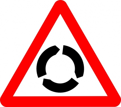 Road Sign Clip Art - Tumundografico