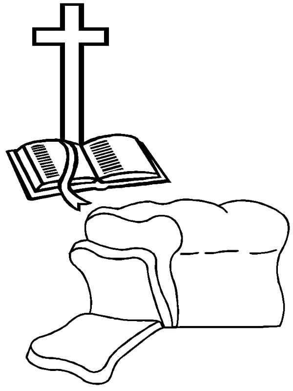 Bible Bread of Life Coloring Pages | Best Place to Color