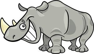 rhinoceros clip art #3 | 64 Rhinoceros Clipart | Clipart Fans