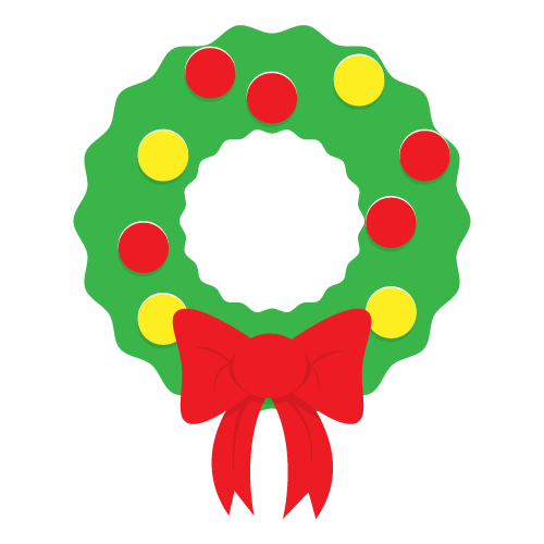 Wreath 10 Cli Clip Art Christmas Wreath Clip Art Free Christmas ...