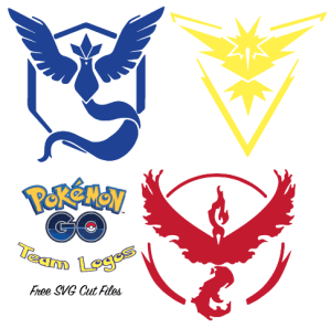 Free SVG Files - Pokemon GO Team Logos - My Graphic Fairy