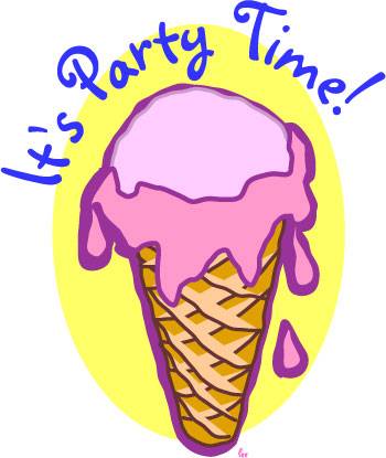 Ice cream sundae transparent clip art 1