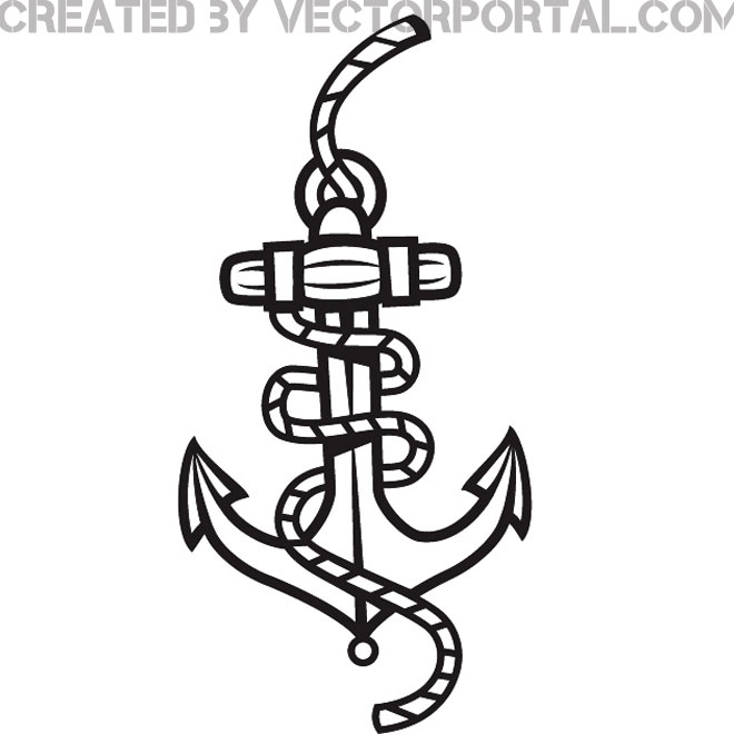 Free anchor clip art vectors download free vector art - dbclipart.com