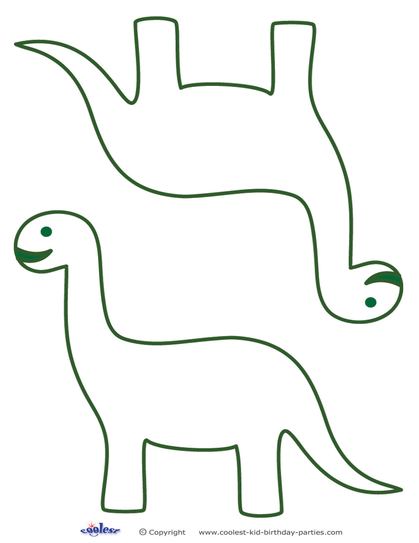 Printable Dinosaur Templates ClipArt Best